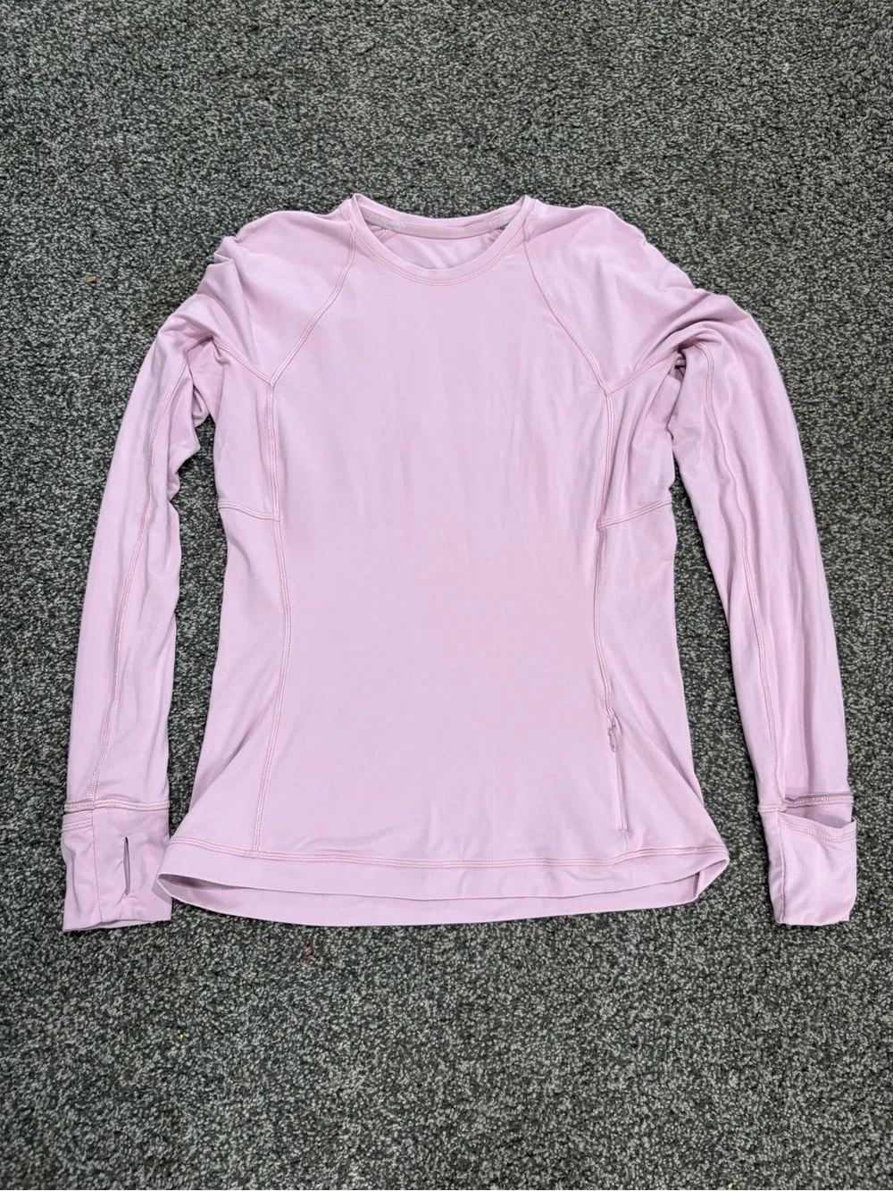lululemon athletica Long-Sleeve Active Top in Light Pink